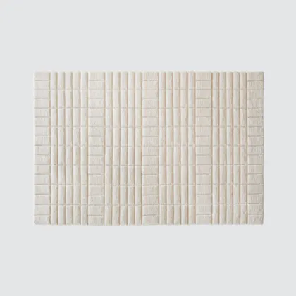 The Citizenry Salina Hand-Knotted Area Rug | 5' x 8' | Ecru