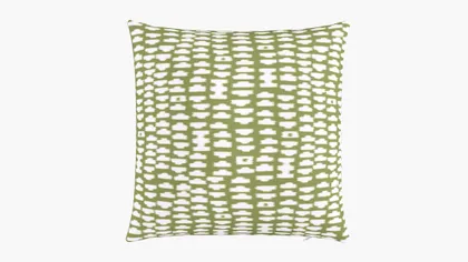Throw Pillow 20", Olive Odalisque, 20" x 20"
