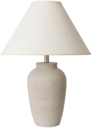 Navagio Gray Natural 26"H x 18"W x 18"D Accent Table Lamp