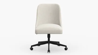 Tailored Task Chair, Talc Everyday Linen