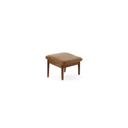 Gimlet Ottoman - Camel - Top Grain Leather