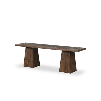 Atlas Console Table-Smoked Alder