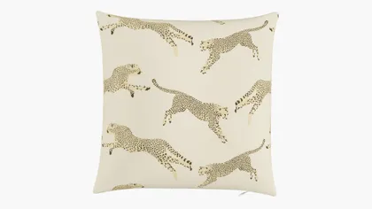 Throw Pillow 18", Desert Cheetah, 18" x 18"