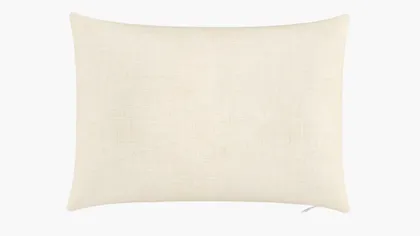 Throw Pillow 14" x 20", Talc Everyday Linen, 14" x 20"