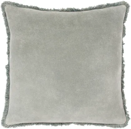 Washed Cotton Velvet WCV-005 22"L x 22"W Pillow Cover