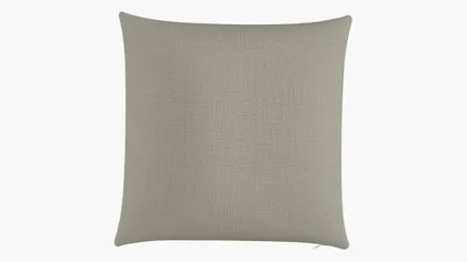 Throw Pillow 22", Putty Everyday Linen, 22" x 22"