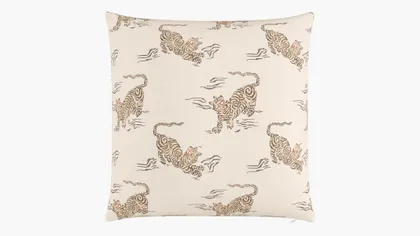 Throw Pillow 26", Canvas Tigresse, 26" x 26"