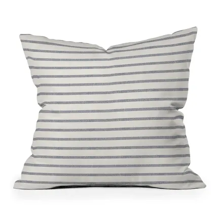 Dhurban Stripe by Holli Zollinger - Outdoor Throw Pillow 18" x 18"
