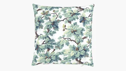 Throw Pillow 18", Sage Woodland, 18" x 18"