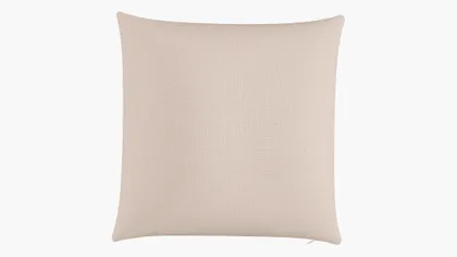 Throw Pillow 22", Husk Everyday Linen, 22" x 22"