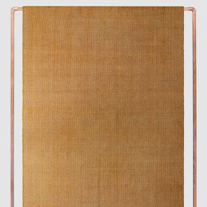 The Citizenry Artha Handwoven Striped Area Rug | 6' x 9' | Mustard
