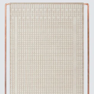 Ahana Handwoven Rug – Sand, 9×12