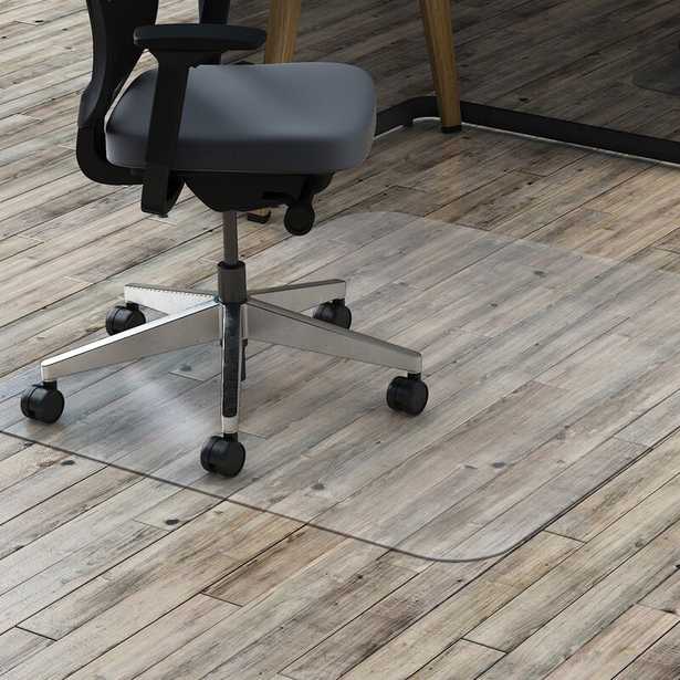 Hard Floor Straight Rectangular Chair Mat - Wayfair