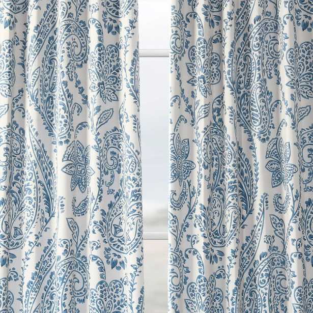 Bryton Floral Room Darkening Rod Pocket Single Curtain Panel - Wayfair