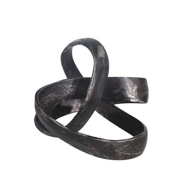Samara Aluminum Knot Sculpture - Wayfair