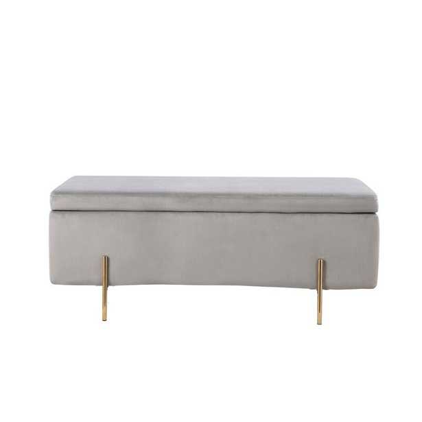 Reames Upholstered Flip Top Storage Bench - Wayfair