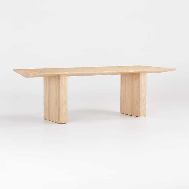 Van Natural Wood Dining Table - Crate and Barrel