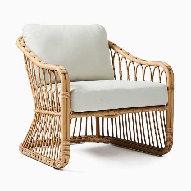 Tulum Lounge Chair, Natural Rattan, Set of 2 - West Elm