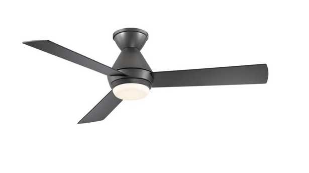 Emery 56 in. LED Natural Iron Ceiling Fan with Remote Control - Home Depot