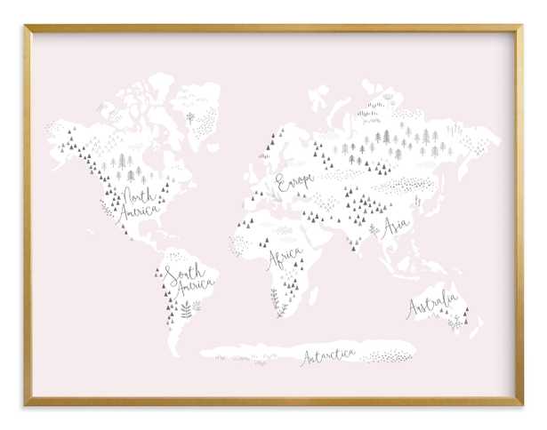 Beautiful World Map - Minted