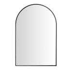 Medium Arched Black Classic Accent Mirror (35 in. H x 24 in. W) - Home Depot