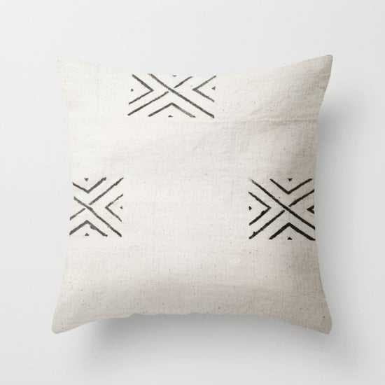 Throw Pillow 2 big X by PbyE cover with insert - Society6