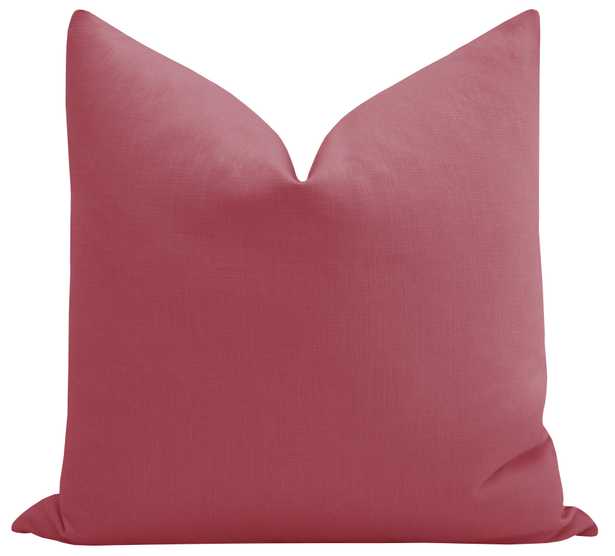 Classic Linen // Rosé Pink - 20" x 20" - Little Design Company