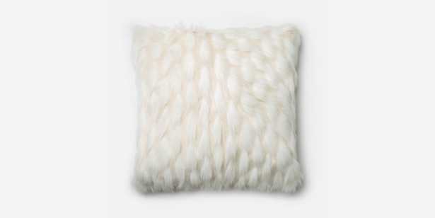 P0265 White Pillow - Poly insert - Loma Threads
