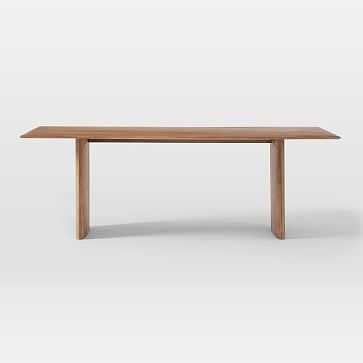 Anton Solid Wood Dining Table, 86" - West Elm