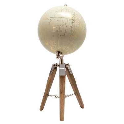 Maderia Globe on Tripod Figurine - Wayfair