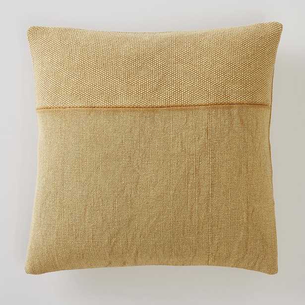 WE Cotton Canvas Pillow Cover Horseradish+ Insert - Pottery Barn Teen