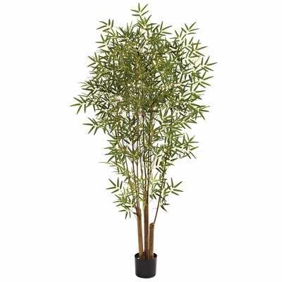 66.25" Artificial Bamboo Tree in Pot - Wayfair