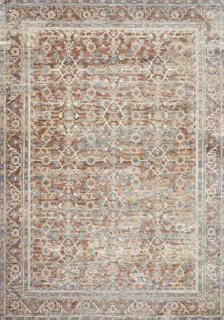 Revere Rug, 7'10" x 10', Brown - Loma Threads