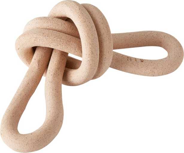 Double Loop Knot, Ceramic - CB2