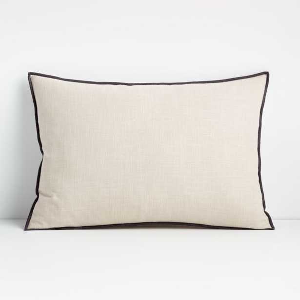 Ori Moonbeam 22"x15" Pillow with Down-Alternative Insert - Crate and Barrel