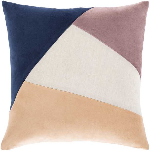 Moza Pillow, 18" x 18", Multicolor - Neva Home