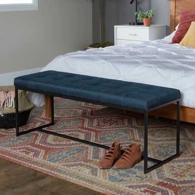 pics Mardell Metal Bench havenly