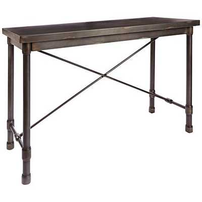 lamps plus console table