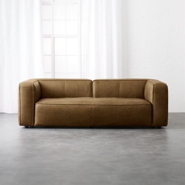 Lenyx Saddle Leather Sofa