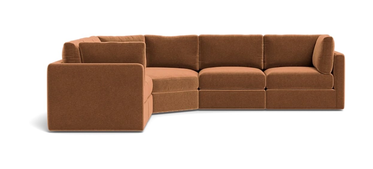 Tatum Modular 5-Seat Wedge Corner Sectional - Image 0