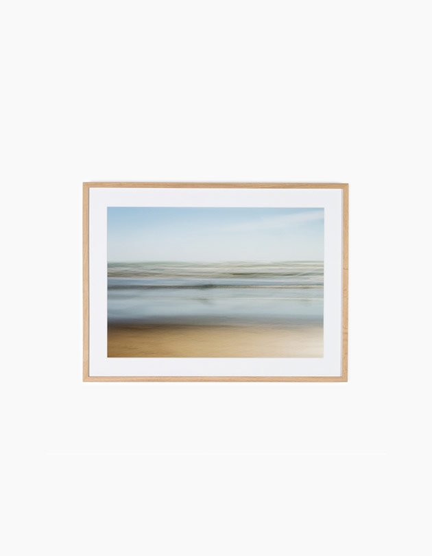 Don't Bother With Texas Beaches by Toni Toscano - Vertical Grain 2.5 White Oak - Image 0