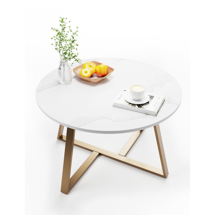 Minelva Cross Legs Coffee Table - Image 0