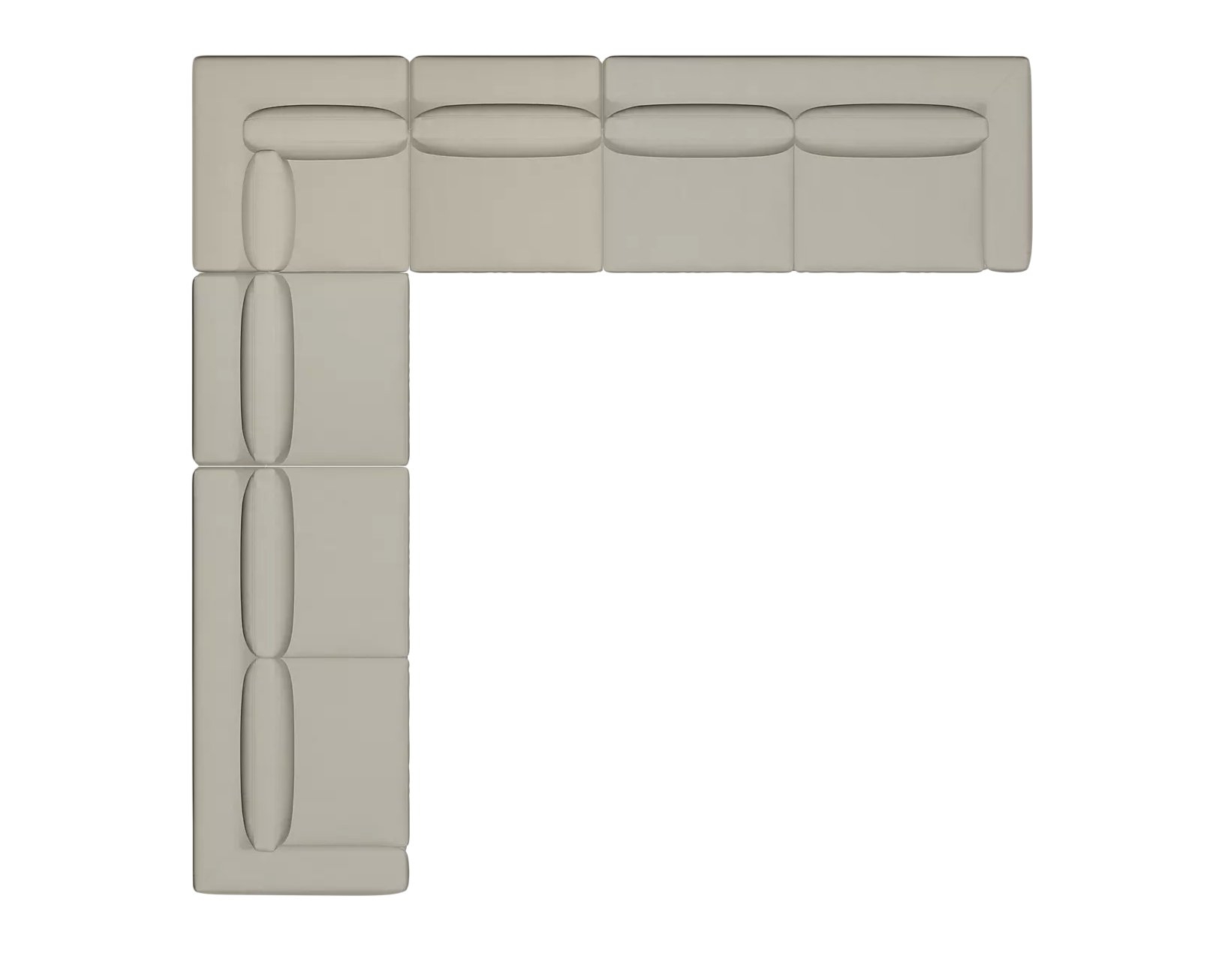 Baylor 174"w 174"d Five-Piece Sectional - Image 1