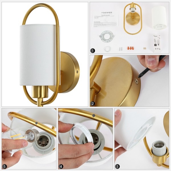 HALDEA WALL SCONCE - Image 3