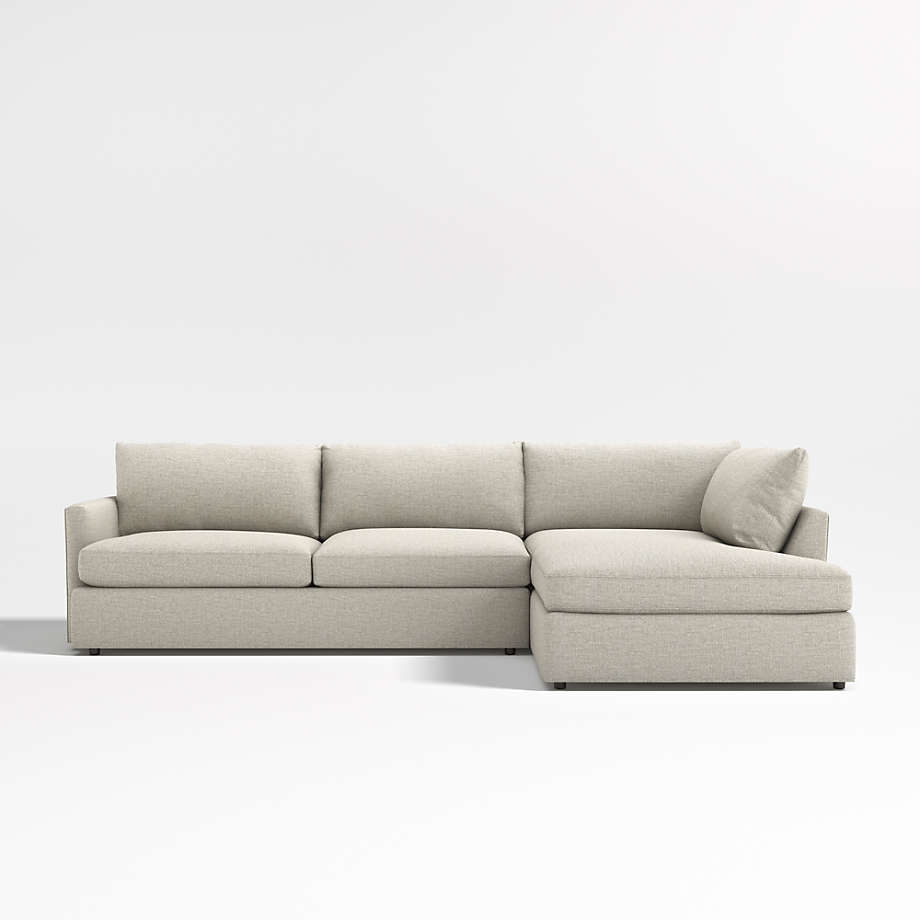 Lounge Deep 2-Piece Right-Arm Bumper Sectional Sofa - Image 0