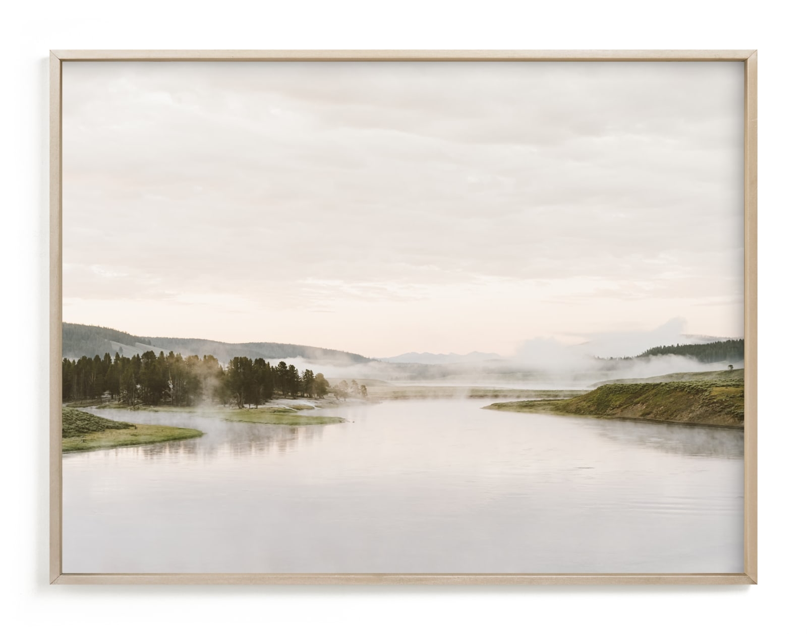 Misty Lake Art - Image 0
