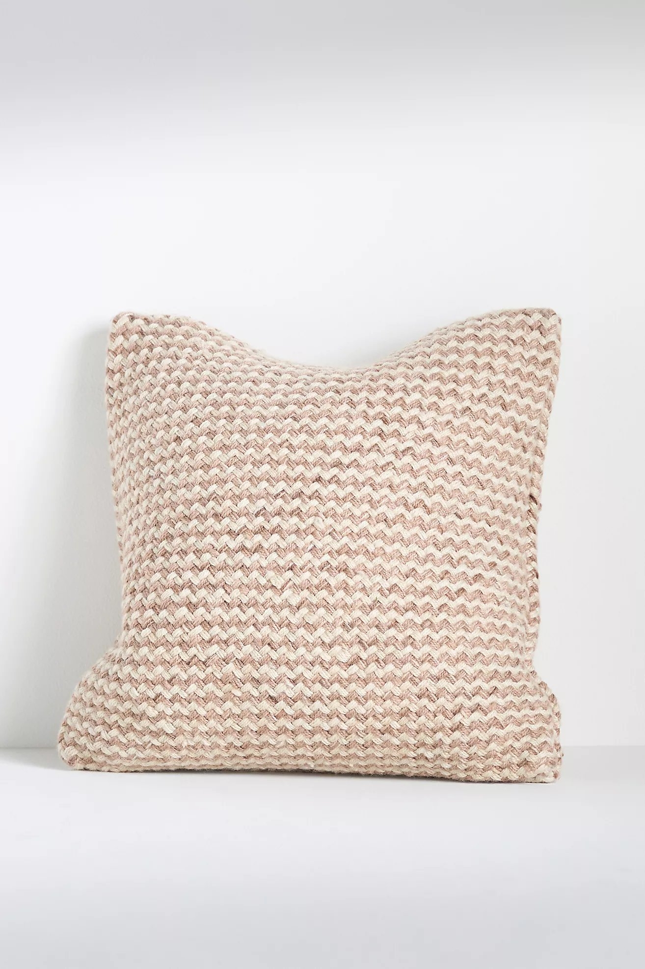 Chevron Indoor/Outdoor Woven Pillow - Image 0