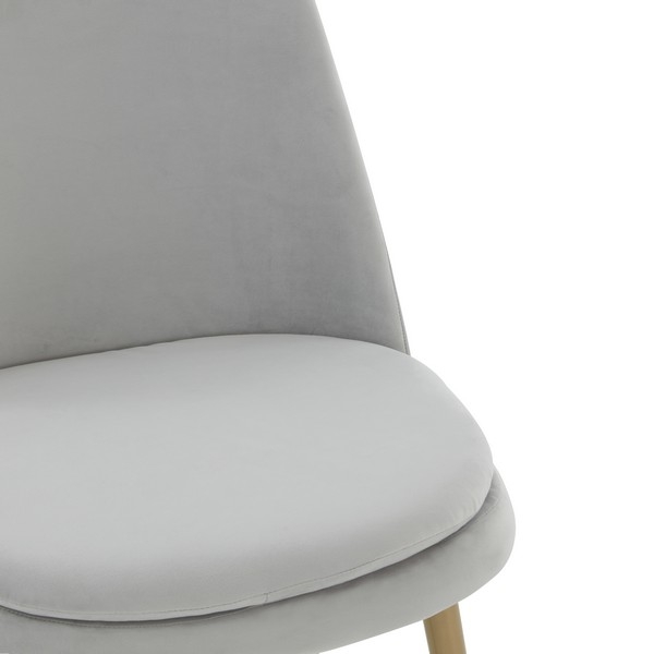 Rynaldo Upholstered Dining Chair, Grey - Image 3