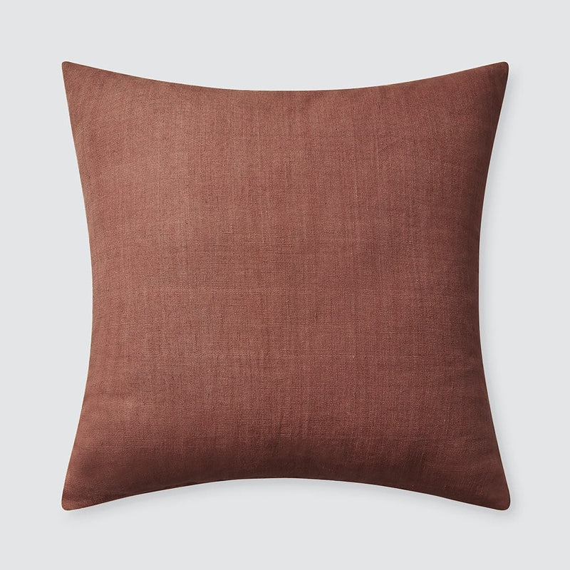 The Citizenry Prisha Linen Pillow | 24" x 24" | Green - Image 0