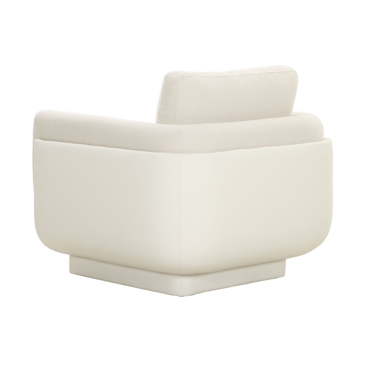 Rhonnie Cream Monotone Armchair - Image 2